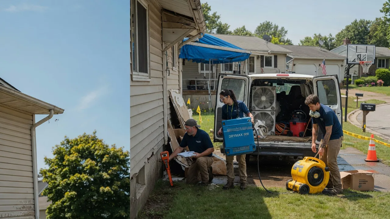 Ceiling Leak Cleanup in Van Horne, IA near me
